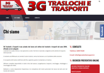 3G Trasporti e Traslochi - Chi siamo