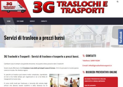 3G Traslochi e Trasporti