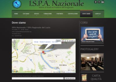 ISPA Nazionale - Dove Siamo