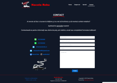 Nacela Robu - Contact