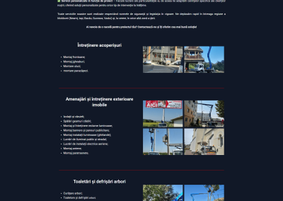 Nacela Robu - Servicii